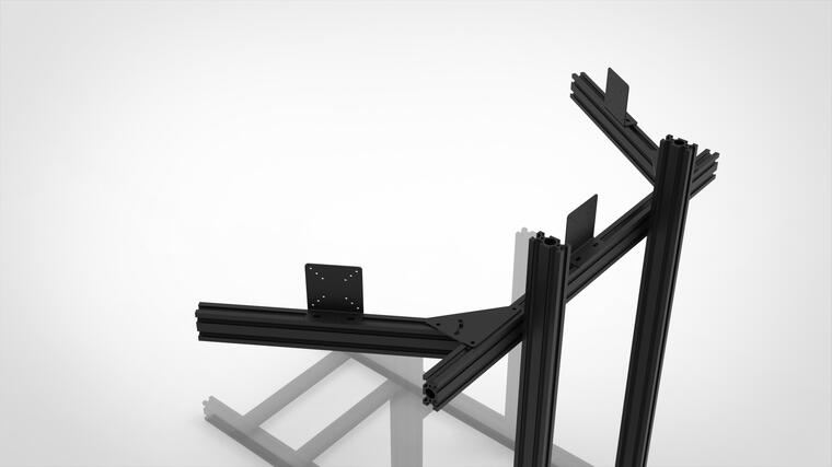 Elite2-Starter Edition + Integrated Triple Monitor Stand