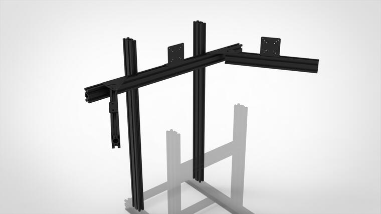 Elite2-Starter Edition + Integrated Triple Monitor Stand