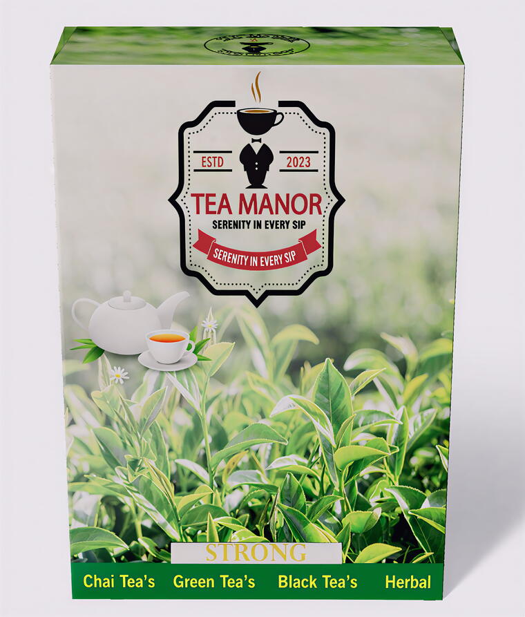 STRONG TEA|TEA MANOR|ASSAM &amp; NILGIRIS BLEND|BLACK TEA|DUST|100gms Pack