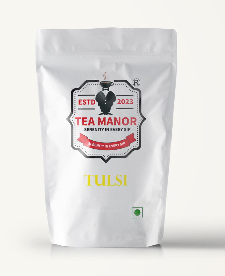 TULSI TEA|TEA MANOR|PREMIUM TEA |TULSI LEAVES &amp;CTC DUST BLEND|250 Grams