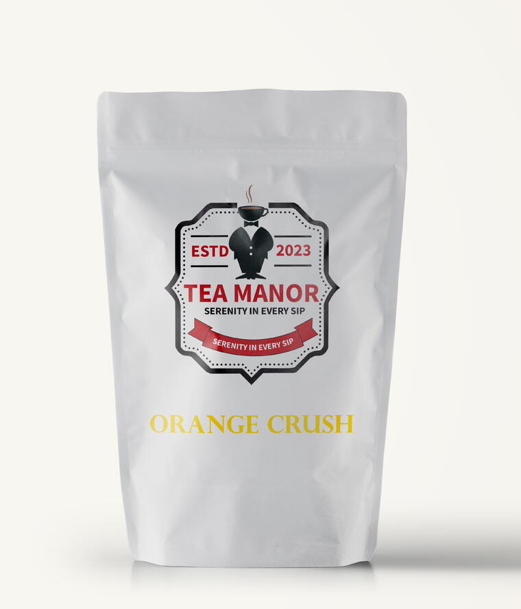 ORANGE CRUSH TEA | TEA MANOR |PREMIUM TEA|(BOP) BROKEN ORANGE PEKOE| 250 Grams
