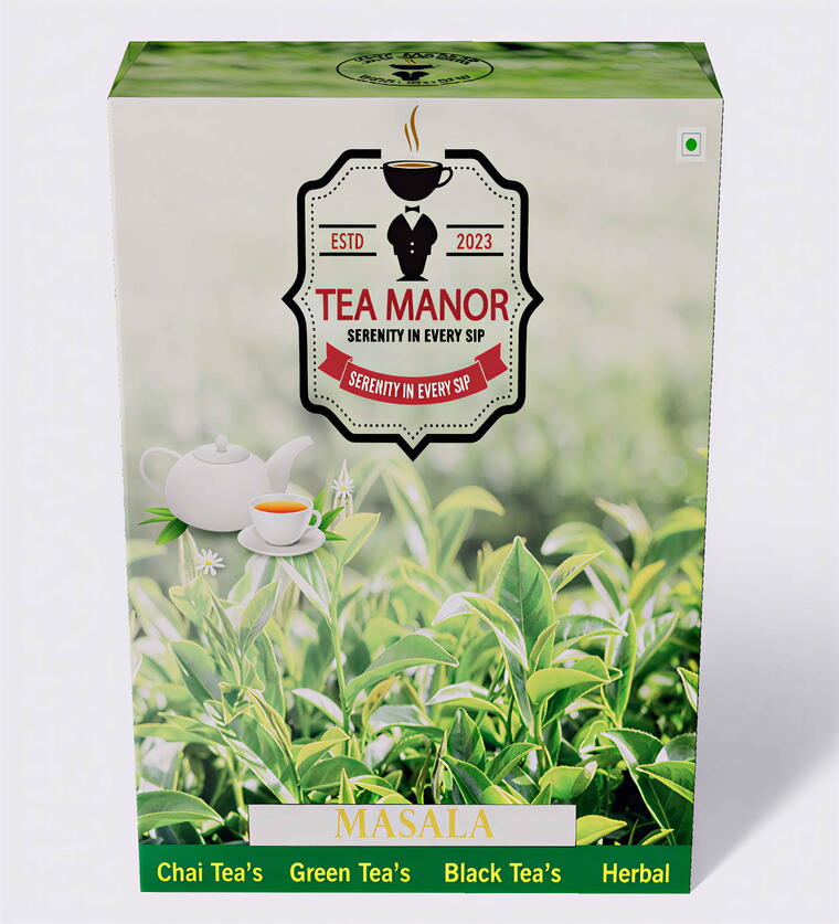 MASALA TEA | TEA MANOR | PREMIUM TEA | ASSAM &amp; NILGIRI BLEND|100gms