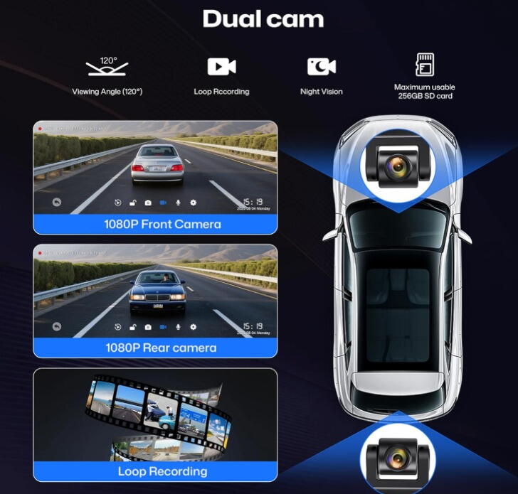 Innovv V2 Car Android Auto &amp; CarPlay Screen
