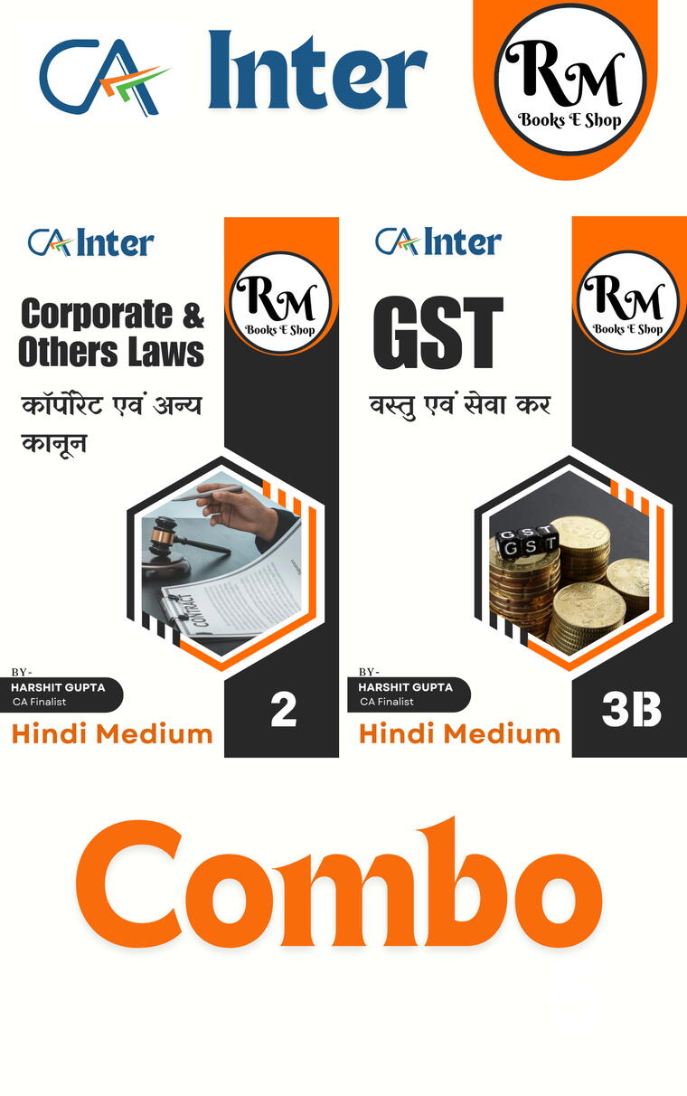 Group 1 Co. &amp; Others Laws and GST Combo (Hard Copy)(Hindi)