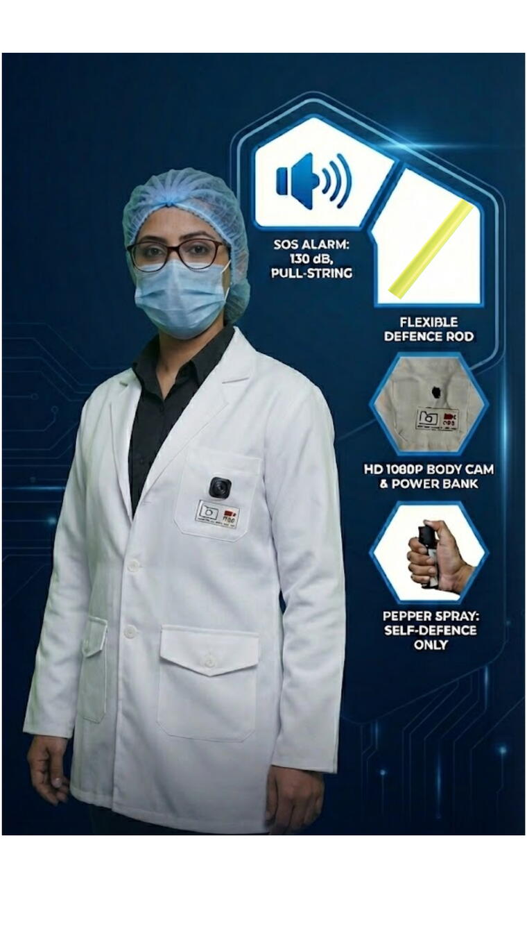 (S/36) SafeCoat Doctor Coat Only(No accessories)