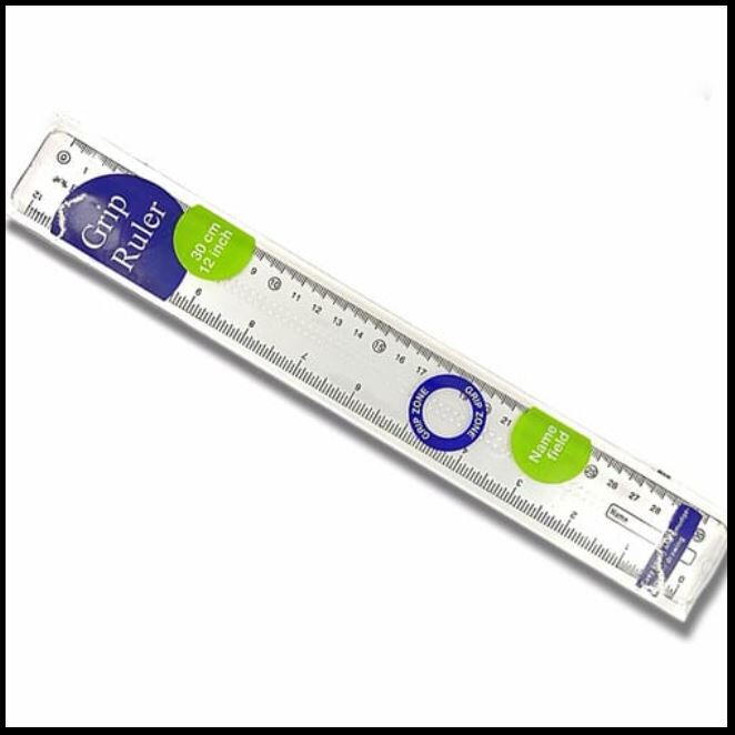 FABER CASTELL PLASTIC SCALE 30 CM