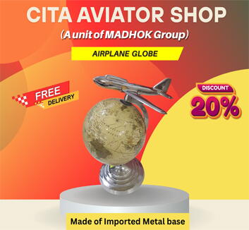 Airplane Globe