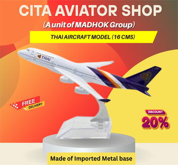 Thai Aircraft model-16cm