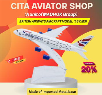 British Airways Aircraft model-16cm