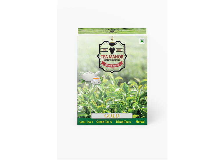 GOLD TEA | TEA MANOR | PREMIUM ASSAM &amp; NILGIRIS BLEND |DUST | 100 Grams