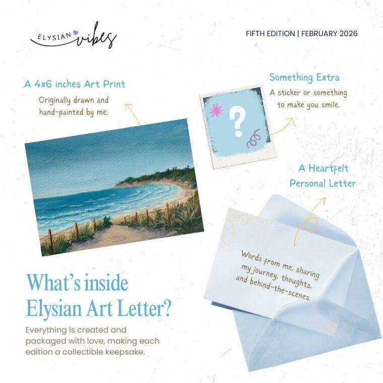 💌 Elysian Art Letter Club - February 2026 Edition 