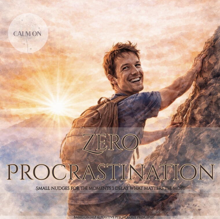 Zero procrastination - Nudge cards