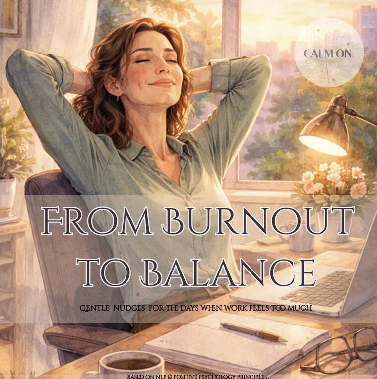 From burnout to balance - Nudge cards