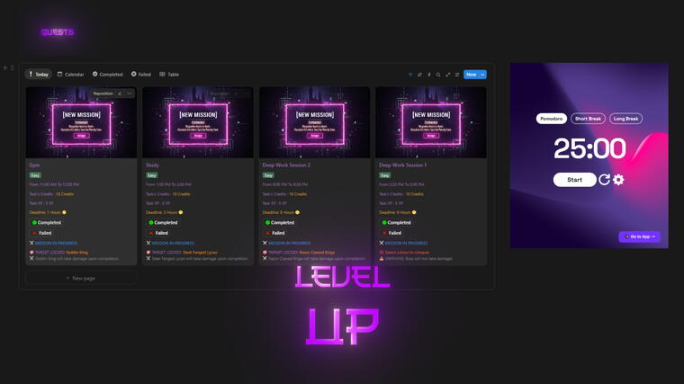 Solo Leveling System (Pro)♘