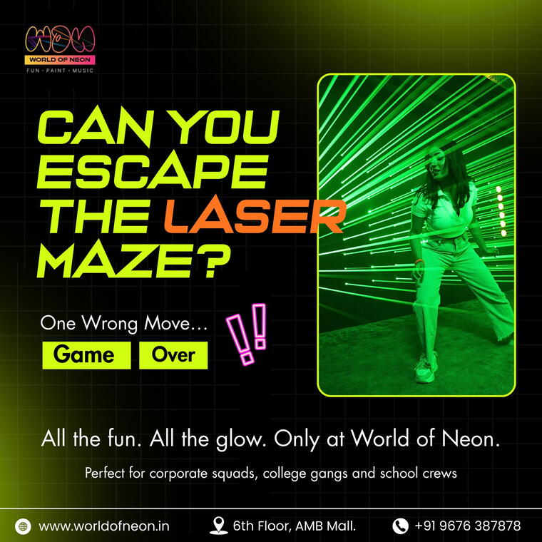 Neon &amp; Day Room
