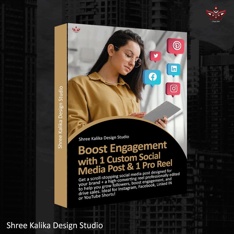 1 Custom Social Media Post + 1 Pro Reel