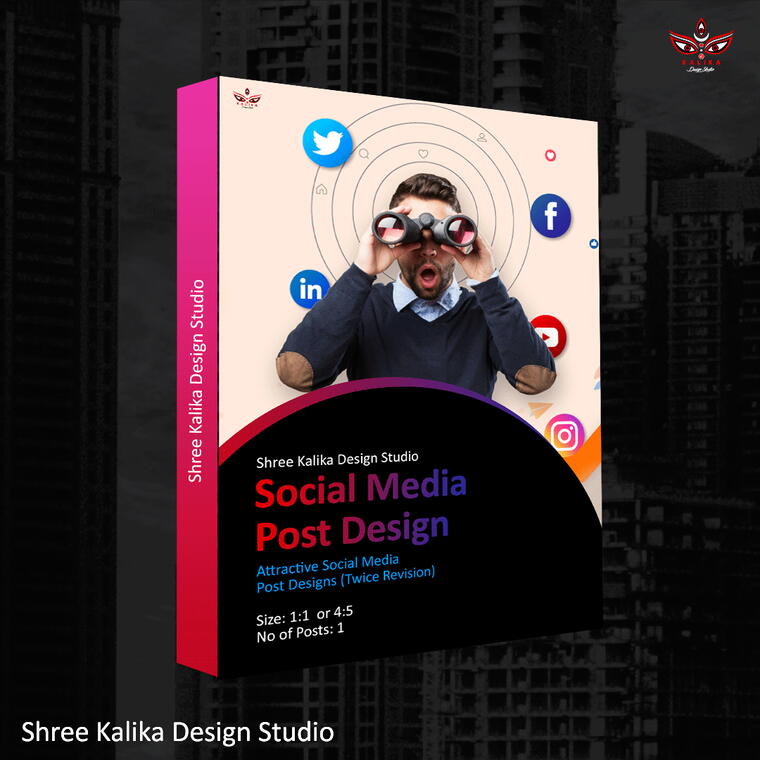 Social Media Post Design (Cost of per attractive post)