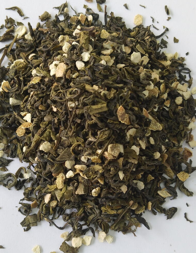 1kg Lemon Green Tea