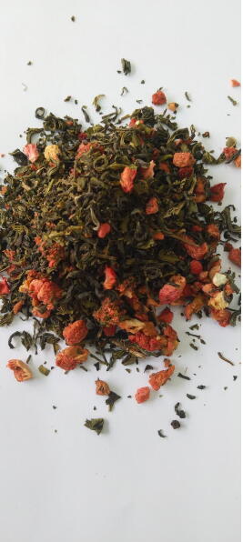    1kg Dry starwberry Green Tea 