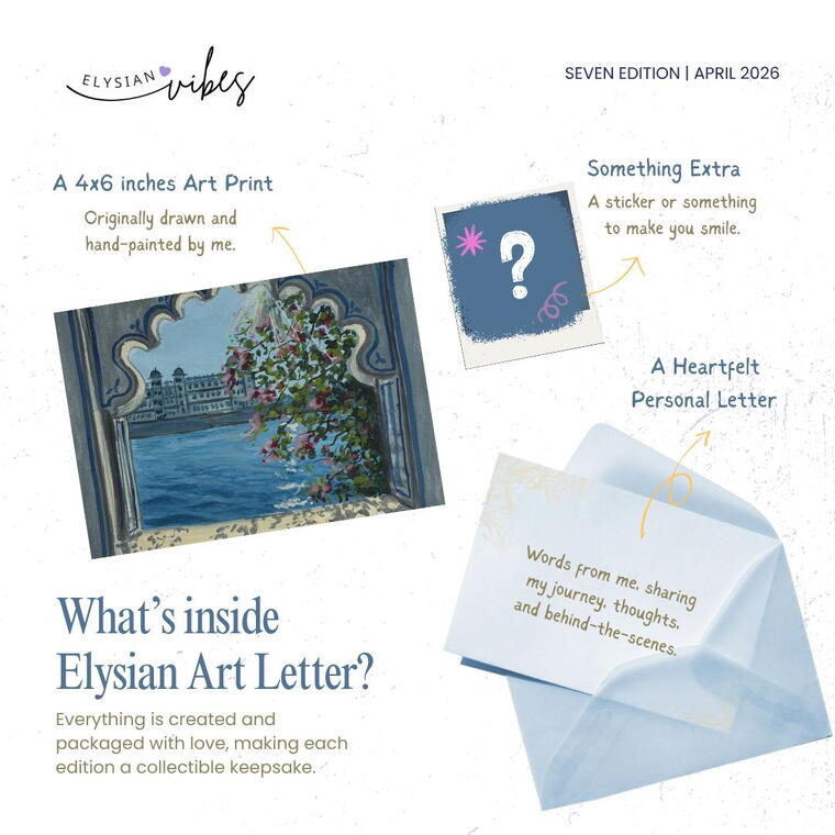 💌 Elysian Art Letter Club - April 2026 Edition