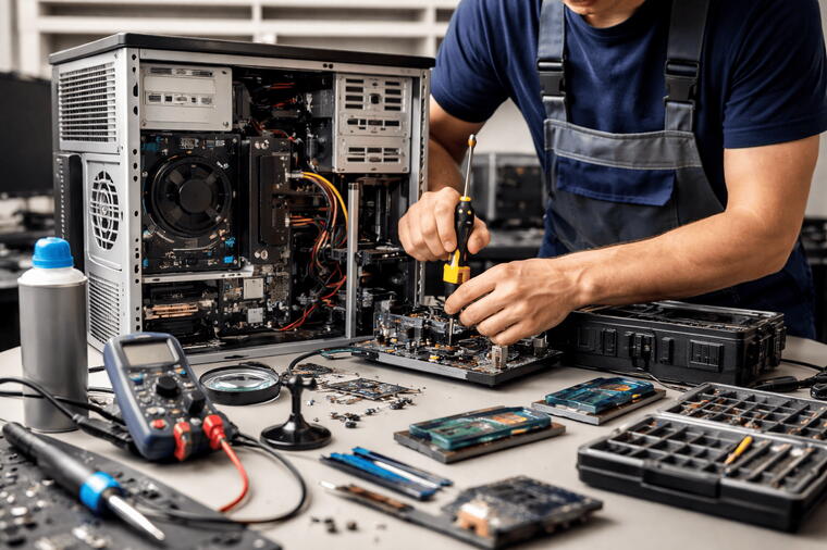 Computer repair visit