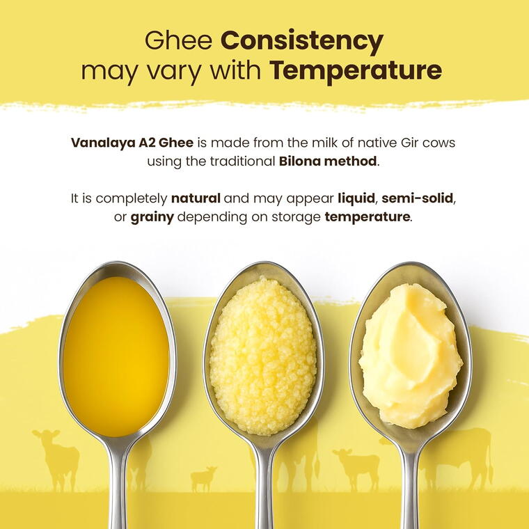 Vanalaya A2 Gir Cow Ghee