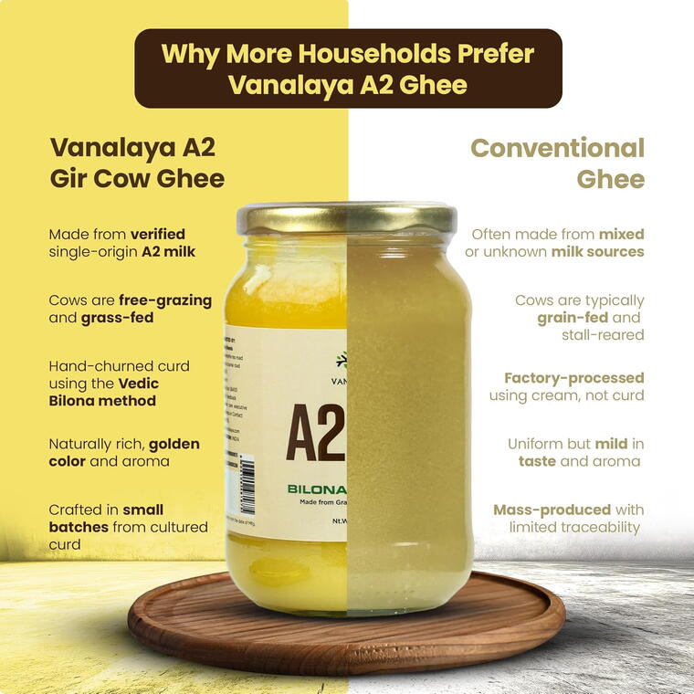 Vanalaya A2 Gir Cow Ghee