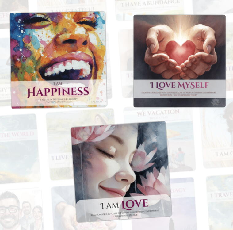 Self Love - Set 2 (3 Acrylic based Nudge Magnet set)