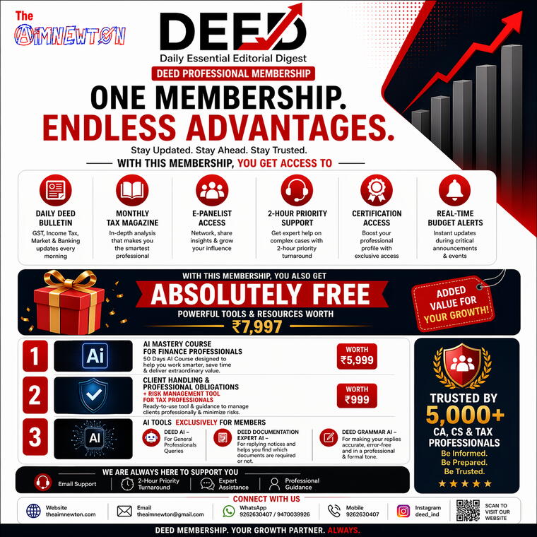 3 Years DEED Professional Membership – By The Aimnewton