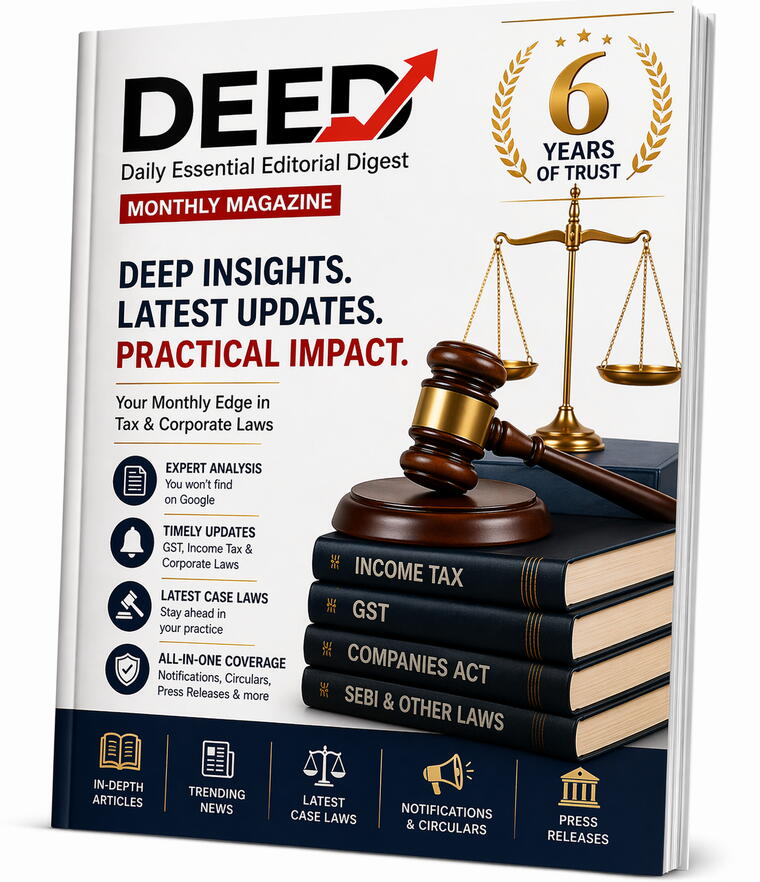 DEED Monthly Tax Magazine Tax Magazine