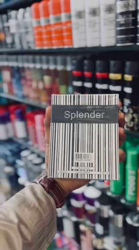 SPLENDER BARCODE PERFUME FREE DELIVERY