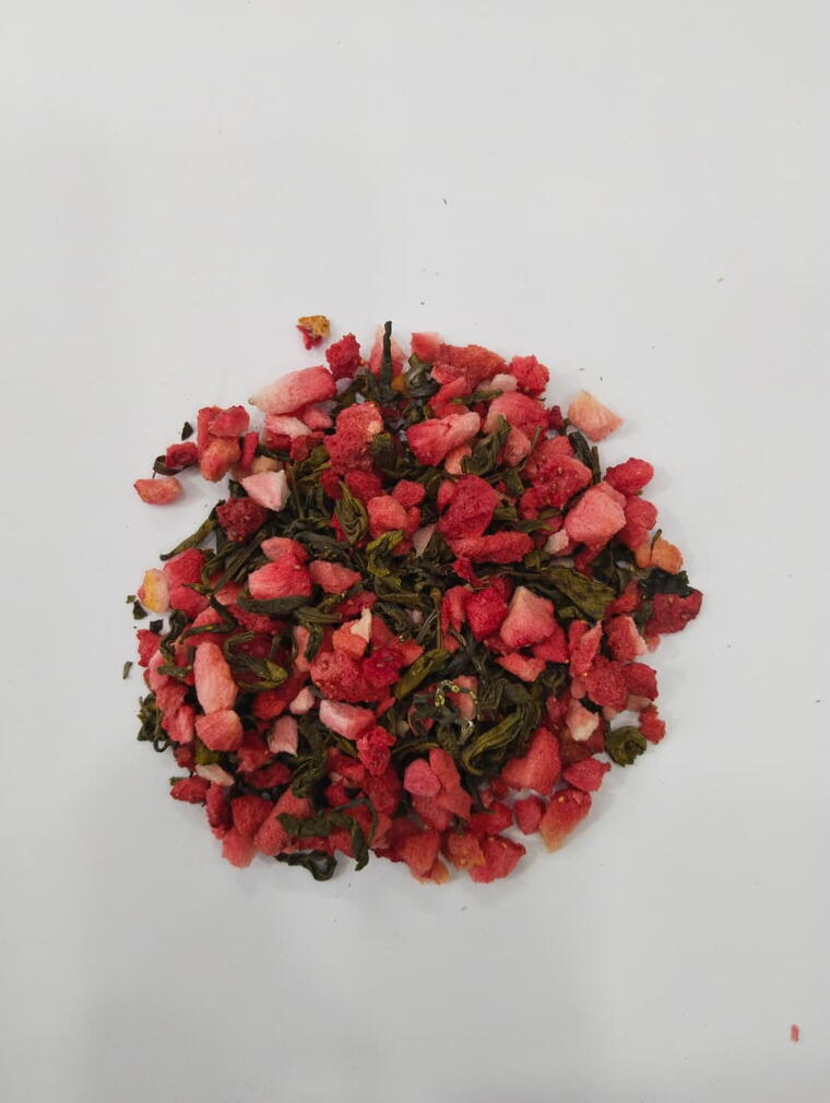    1kg starwberry Green Tea 