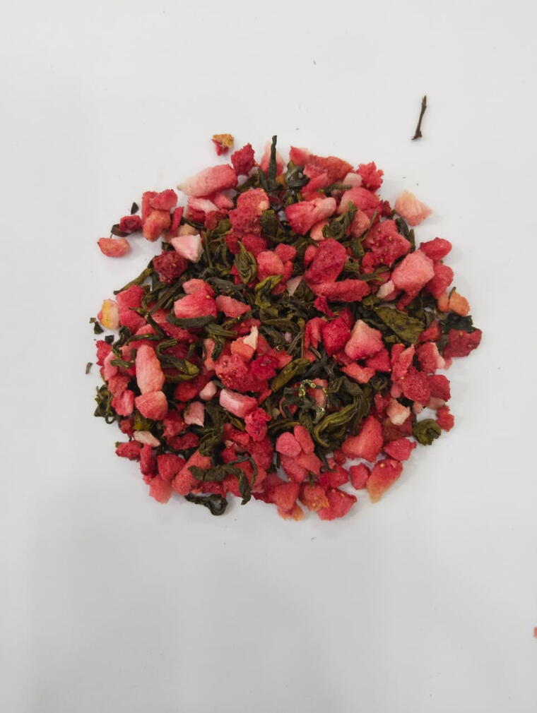 500gm starwberry Green Tea 