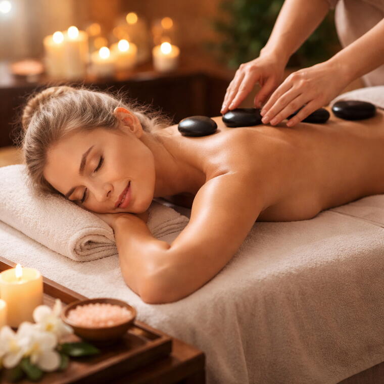Hot Stone Massage (90 min)