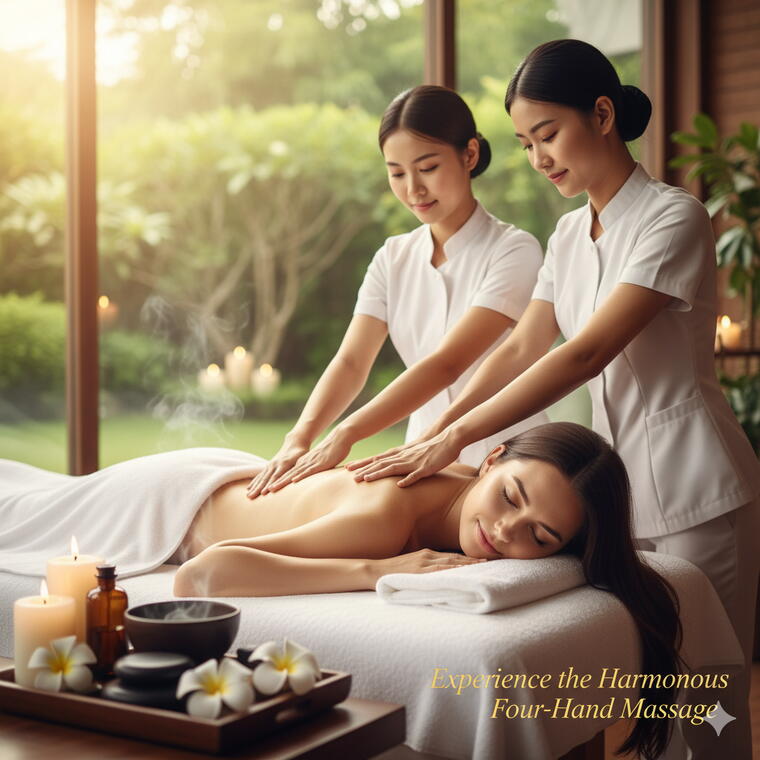 Four Hands Massage (90 min)