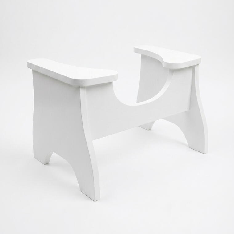 17 Inches Aasan Stool (Assembled)