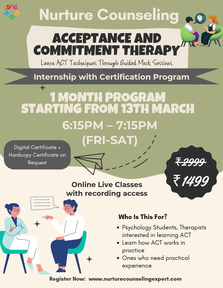 ACT Online Certificate Program (Live)