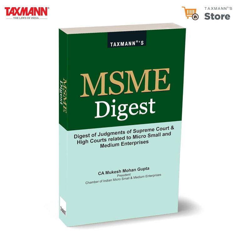 Taxmann's MSME Digest 