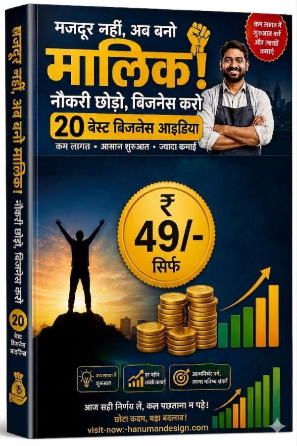 🚀 मजदूर नहीं, अब बनो मालिक!