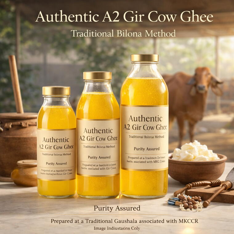 Authentic A2 Gir Cow Ghee - 250 gram