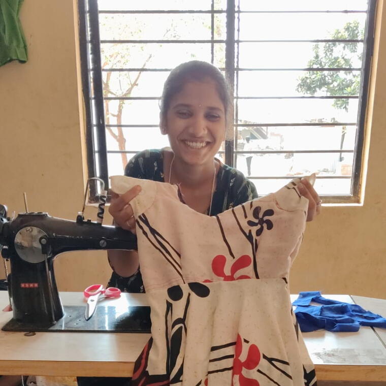 Sponsor tailoring/fashion design training for 1 vulnerable girl