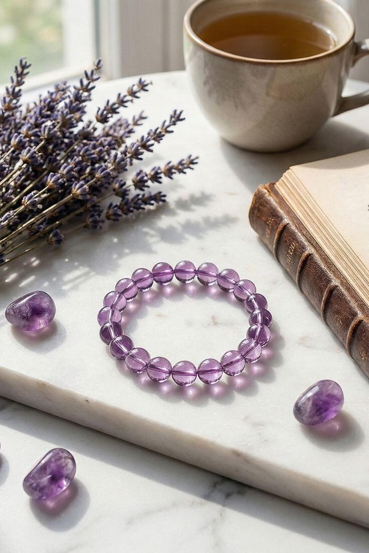 Amethyst Crystal Bracelet
