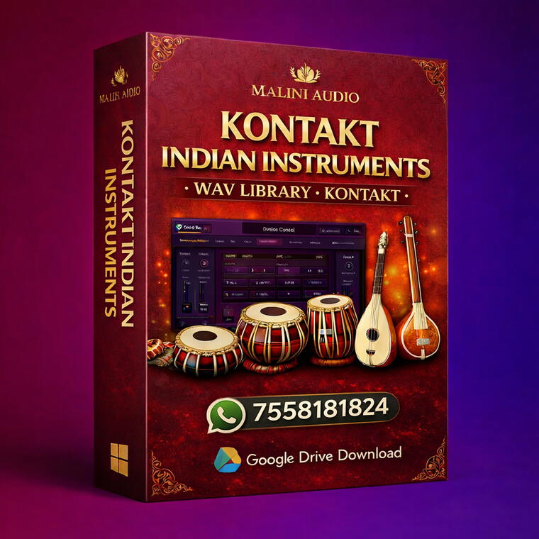 Indian Instruments KONTAKT Library (Windows/Mac)