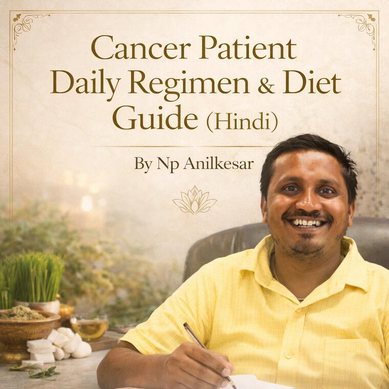 E-Book Cancer Patient Daily Regimen &amp; Diet Guide (Hindi)