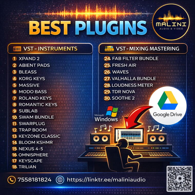 🎹 30 BEST VST PLUGINS COLLECTION (Windows)