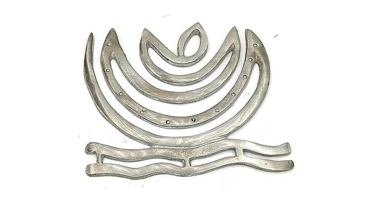 Zinc Helix (Set of 3 pieces)