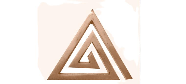 Copper Helix (Set of 3 pieces)