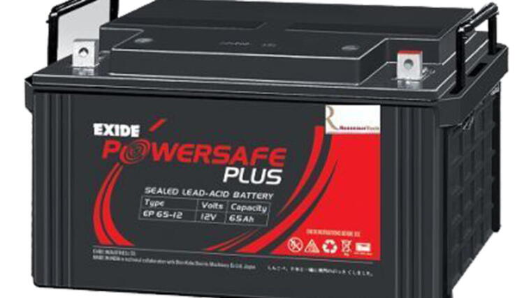 Exide Power Safe Plus 12V 65AH SMF Battery