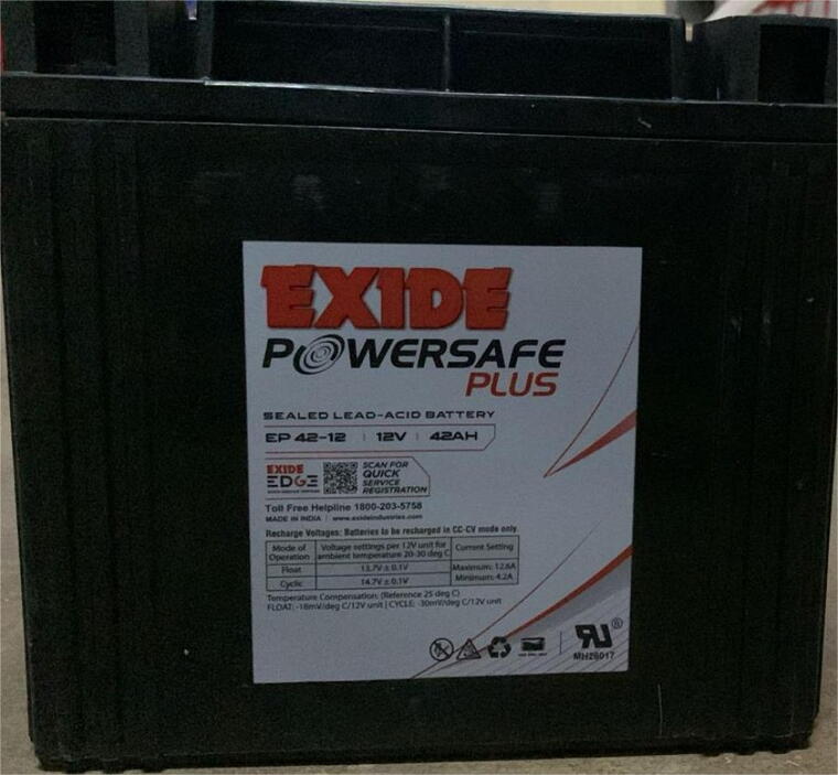 Exide Power Safe Plus 12V 42AH SMF Battery
