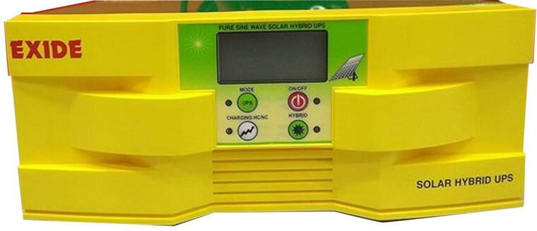 Exide 1100VA/12V Solar Hybrid Inverter.